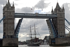 Tower Bridge open