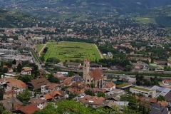 Aussicht auf Meran