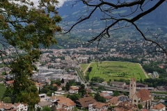 Aussicht auf Meran